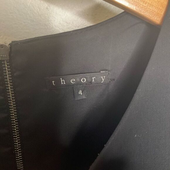 Theory Crepe Mini Dress - Picture 5 of 8